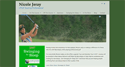 Desktop Screenshot of nicolejeray.com